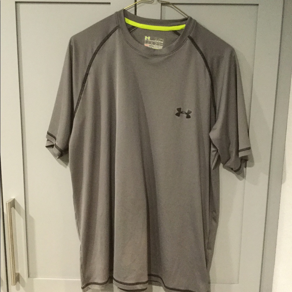 Under Armour Gray  Heat Gear Shirt